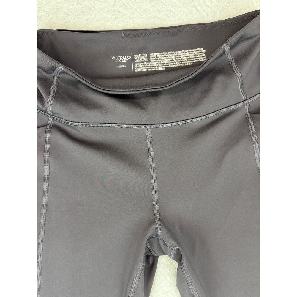 Victorias Secret Gray High Rise Pocket Leggings Size 6 Athletic Yoga Pants - Picture 9 of 10